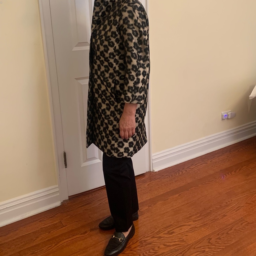 Ann Taylor Leopard Print Coat
